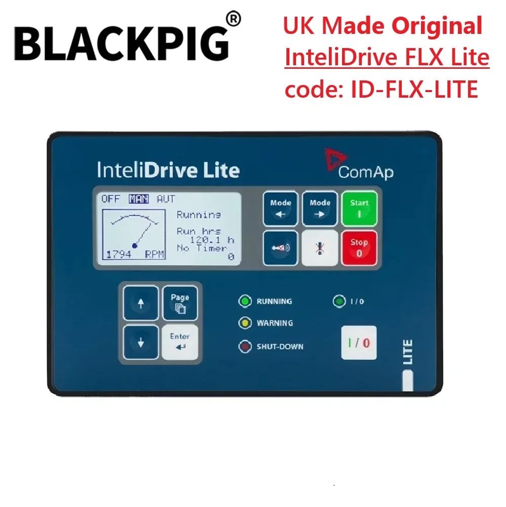 UK Made Original InteliDrive FLX Lite Generator Control Module Engine Controller For Pump and Compressor LITE ID-FLX-LITE