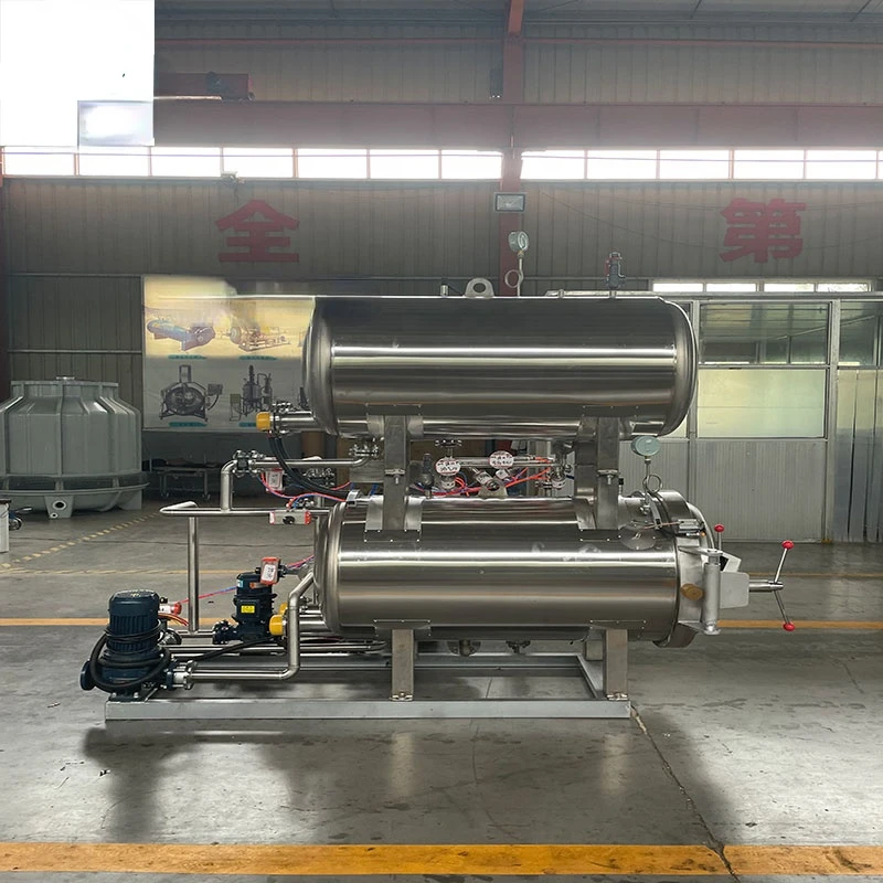 Water Spray Retort Retort Sterilizer Machine Water Spray Retort Sterilizer Machine For Glass Jars