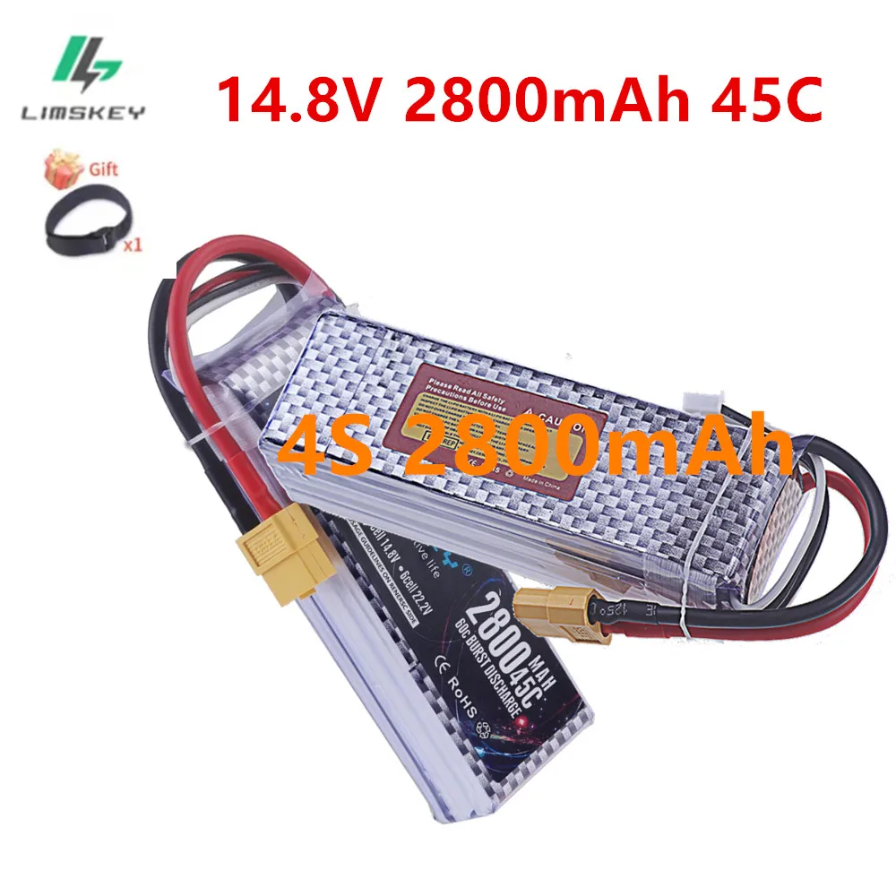 14.8V 4S 2800Mah 45…