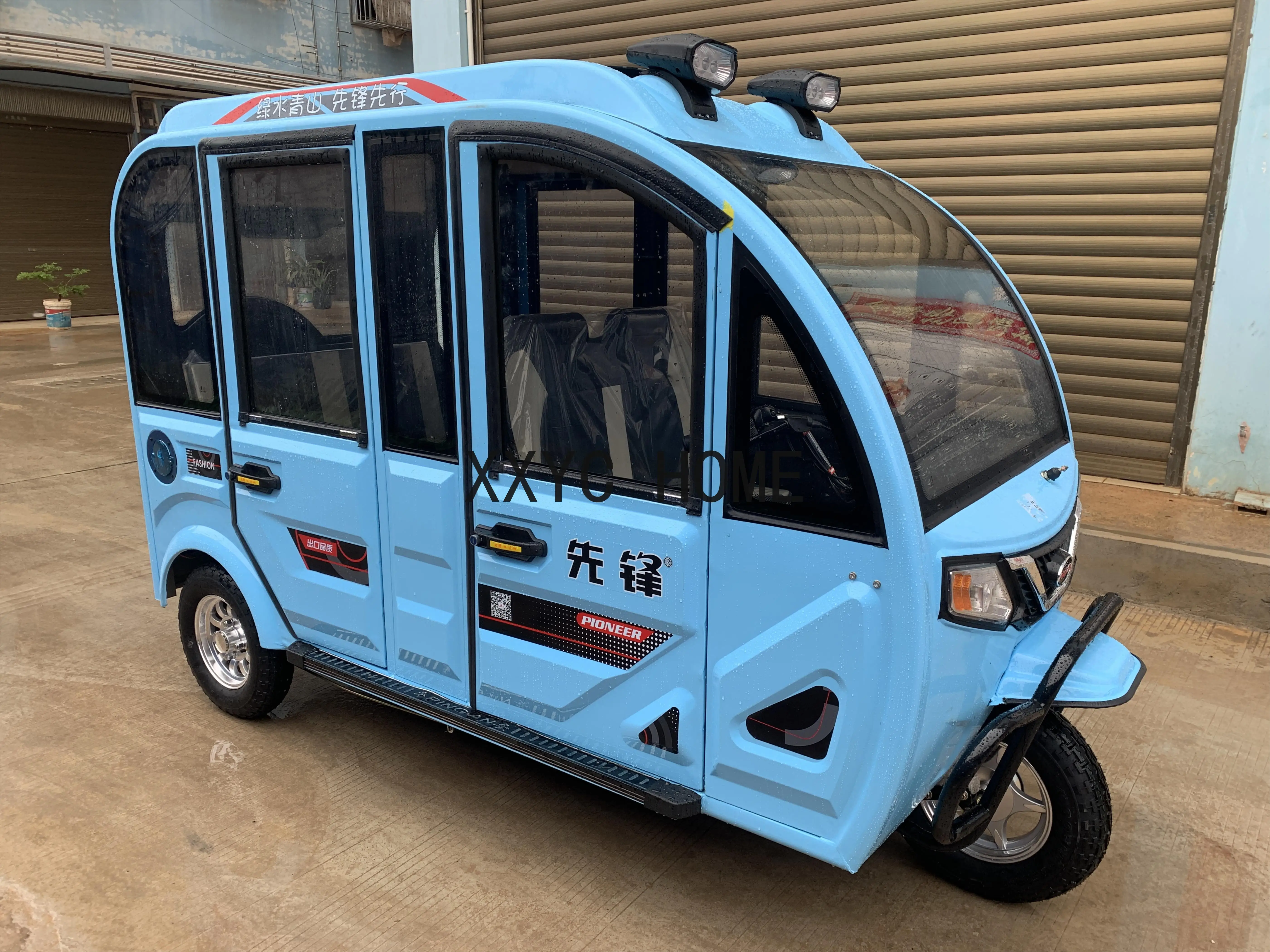 Manufacturer Customization Enclosed Electric Tricycle Without Driving Licence With Lower Price