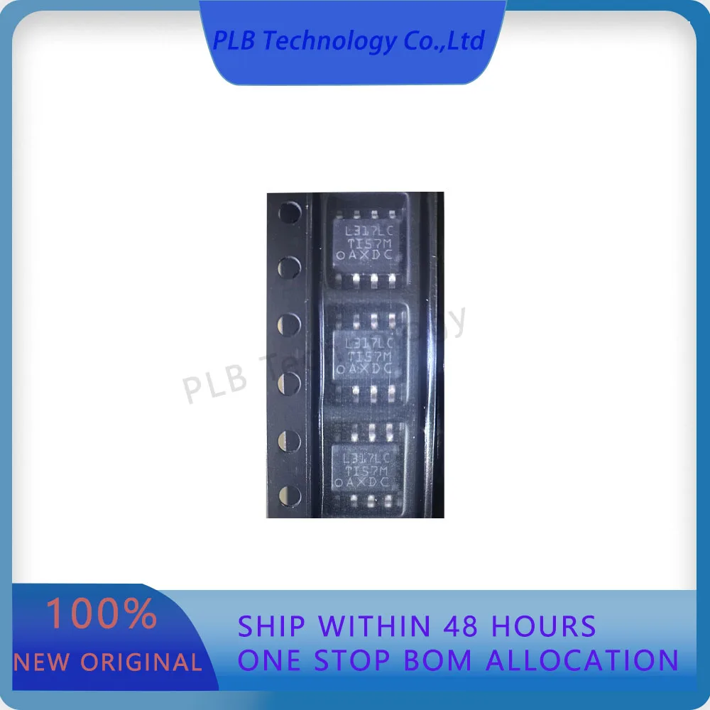 30PCS LM317 LM317LCDR 100-mA 35V adjustable linear Voltage Regulator LDO SOIC-8 Original Stock New