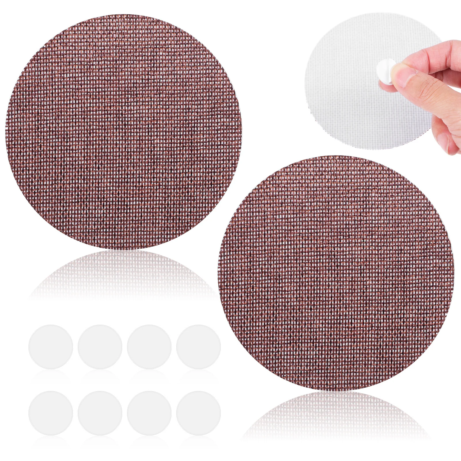 

2pcs Lamp Shade Diffusers For Pendant Light Fabric Round Light Diffuser Hanging Lamp Barriers Spotlight Shading Tool Lampshade