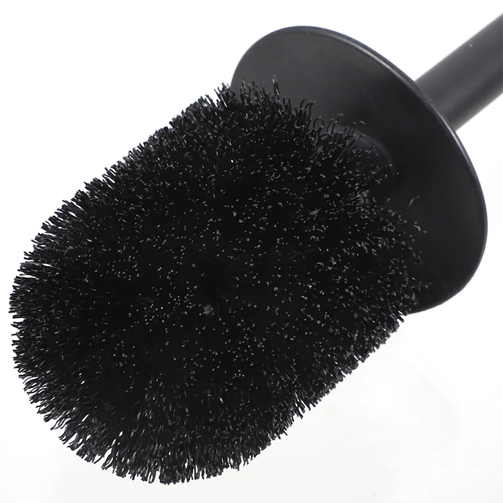 

2 set Toilet Brush Holder Set Long Handle Cleaning Brush Wall Mounted Bathroom Scrubber Non Scratch Bristles Toilet Bowl Cleaner