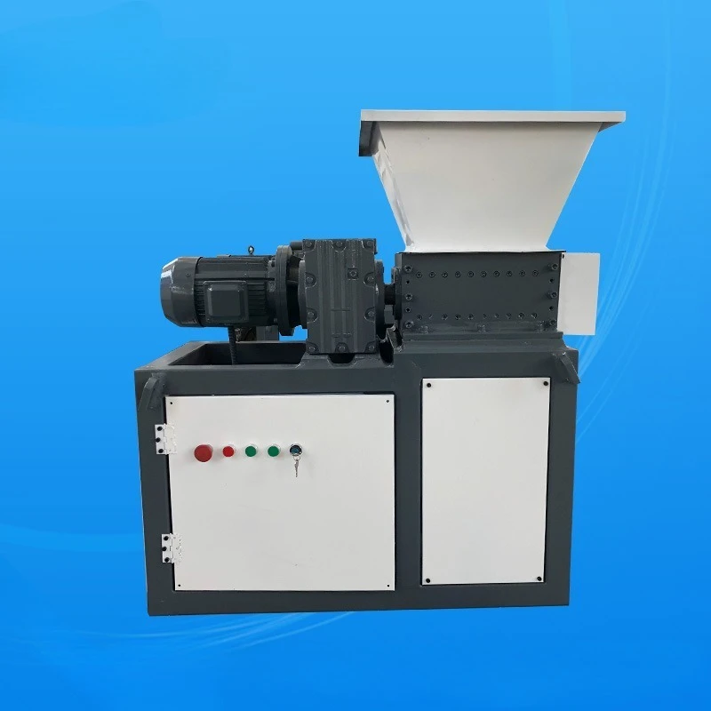 EB300 small game currency double shaft shredder, laboratory plastic shredder