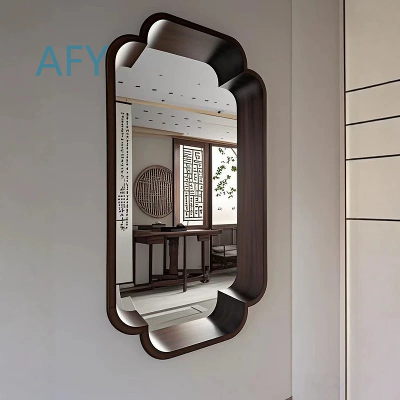 Song Dynasty Xiaoxuan Window for Chinese Solid Wood Begonia Style Entrance Flower Window for Tea Room Living Room Decor