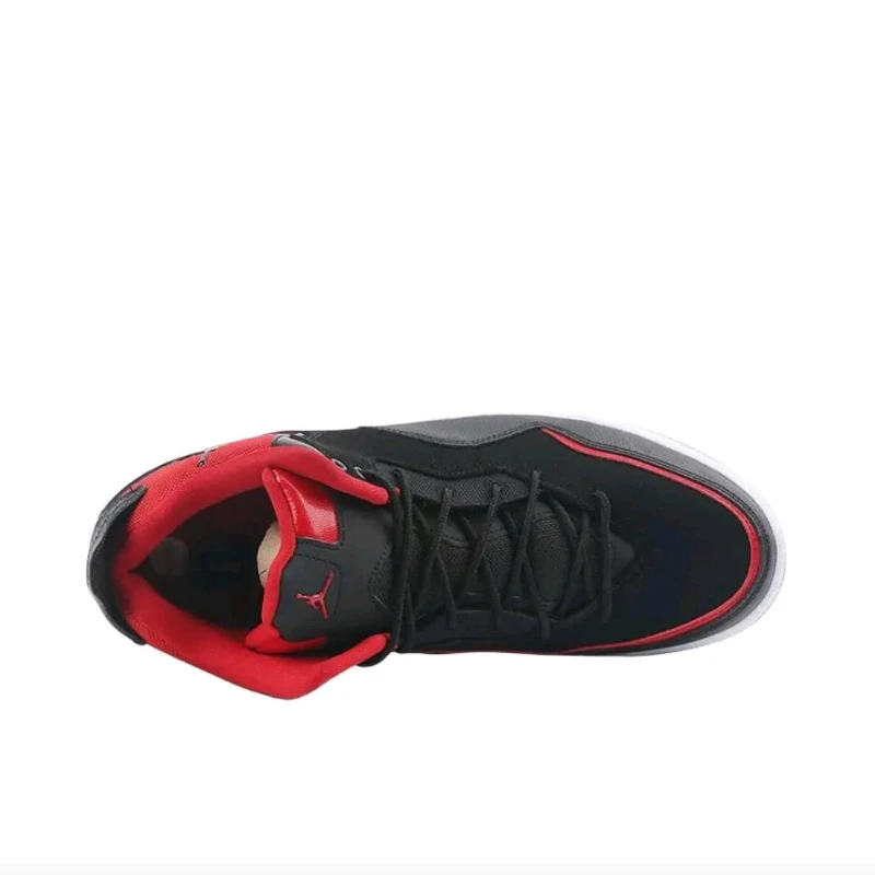 حذاء الجري Jordan Courtside 23 للرجال، للاستخدام الخارجي، طراز قديم، حذاء كرة سلة مسامي، أسود وأحمر #2