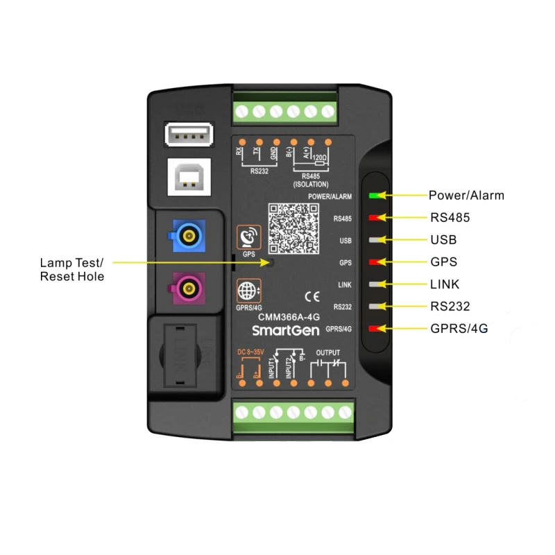 Smartgen CMM366A-4G 4G GPRS Wireless Network Module CMM366A-ET Ethernet Generator