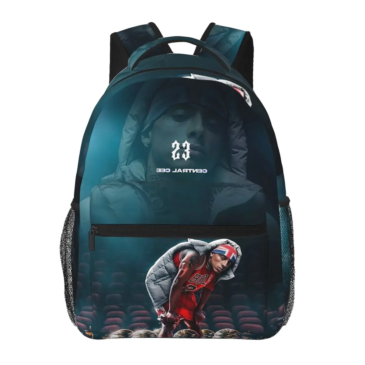 

Rapper Central Cee Student Backpack School Bag Hiking Travel Daypack for Men Women Fashion Bookbag Shoulder Bags