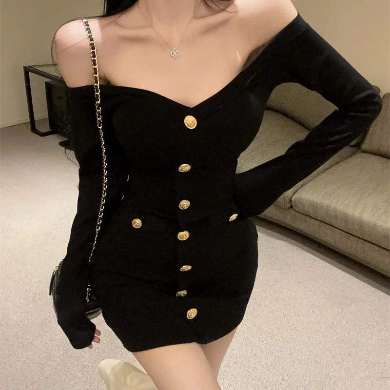 엘레 블라 랩 타이트닝 웨이스트 드 가을 겨울 신상 슬레 하이웨이스트 롱 스커트 여성용