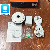 Small Surveillance Camera Wifi 360° Panoramic View Two-way Voice IP Camcorders 2MP Video Survalance Home Security Protection Cam