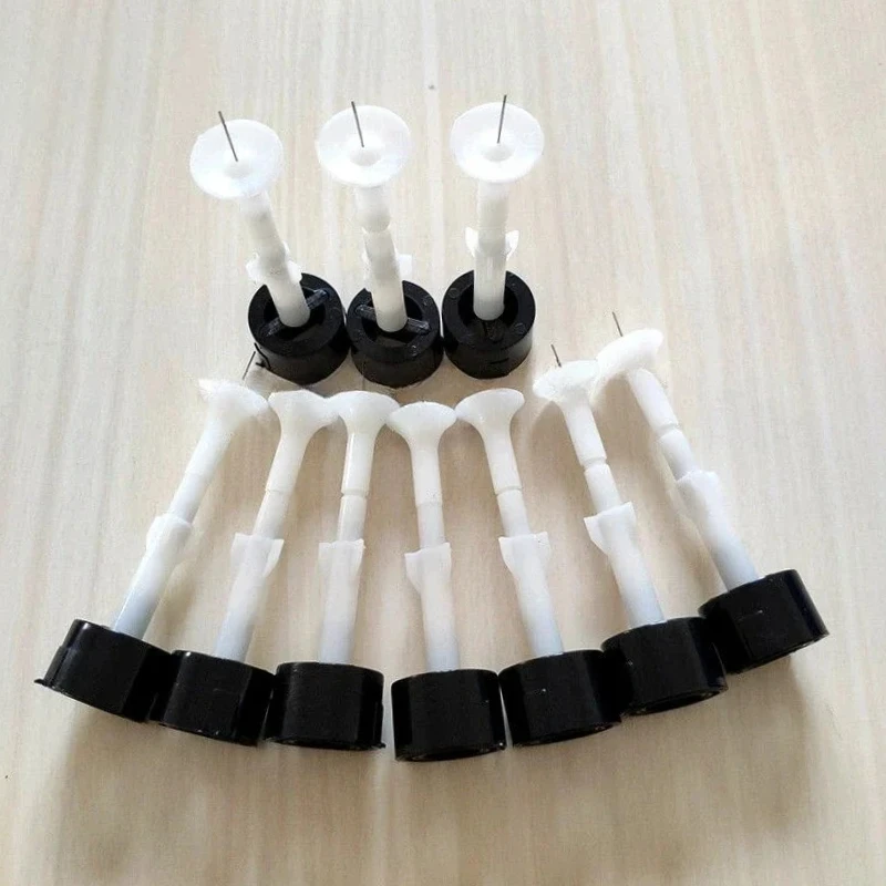 2PCS Electrode Assembly  Powder Coating Gun Accessories Nozzle for KCI Powder Spray Guns