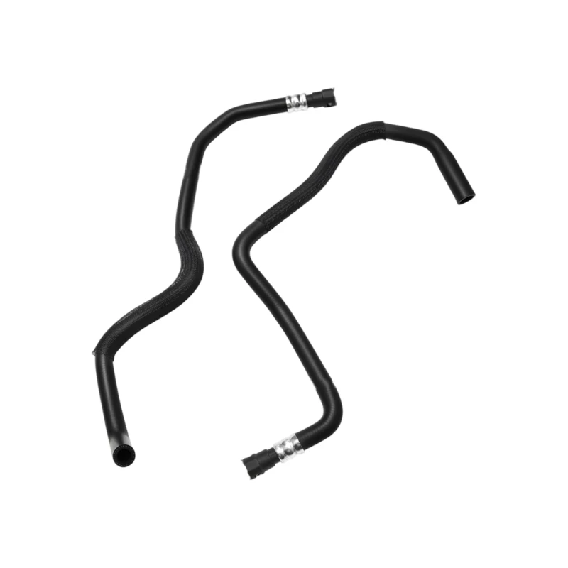 Coolant Heater Hose Replacement Set for 2019-2020 Suburban Models, Engine Inlet Outlet Hose Pair with Formed Bends and Metal End