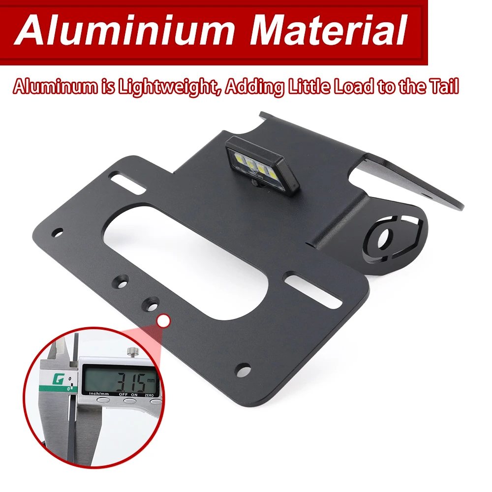 Fit For Kawasaki Ninja 300 EX300 2012-2020 Ninja 250 ZX250 Z250 Z300 Motorcycle License Plate Rear Tail Tidy Fender Eliminator