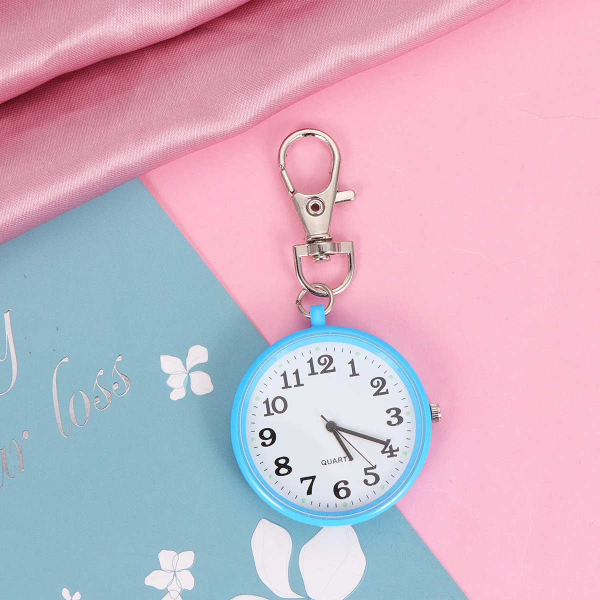 مشاهدة السماء الزرقاء سلسلة معلقة سلسلة قلادة قلادة قلادة ساعة ريترو هدية للرجال ساعة قلادة النساء