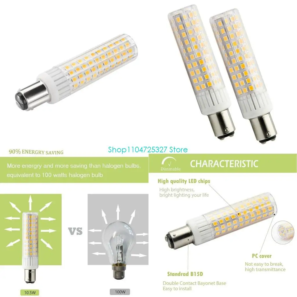 d8kf-3000-k-b15d-100-w-ハロゲン電球交換用-b15d-230-v-超高輝度電球