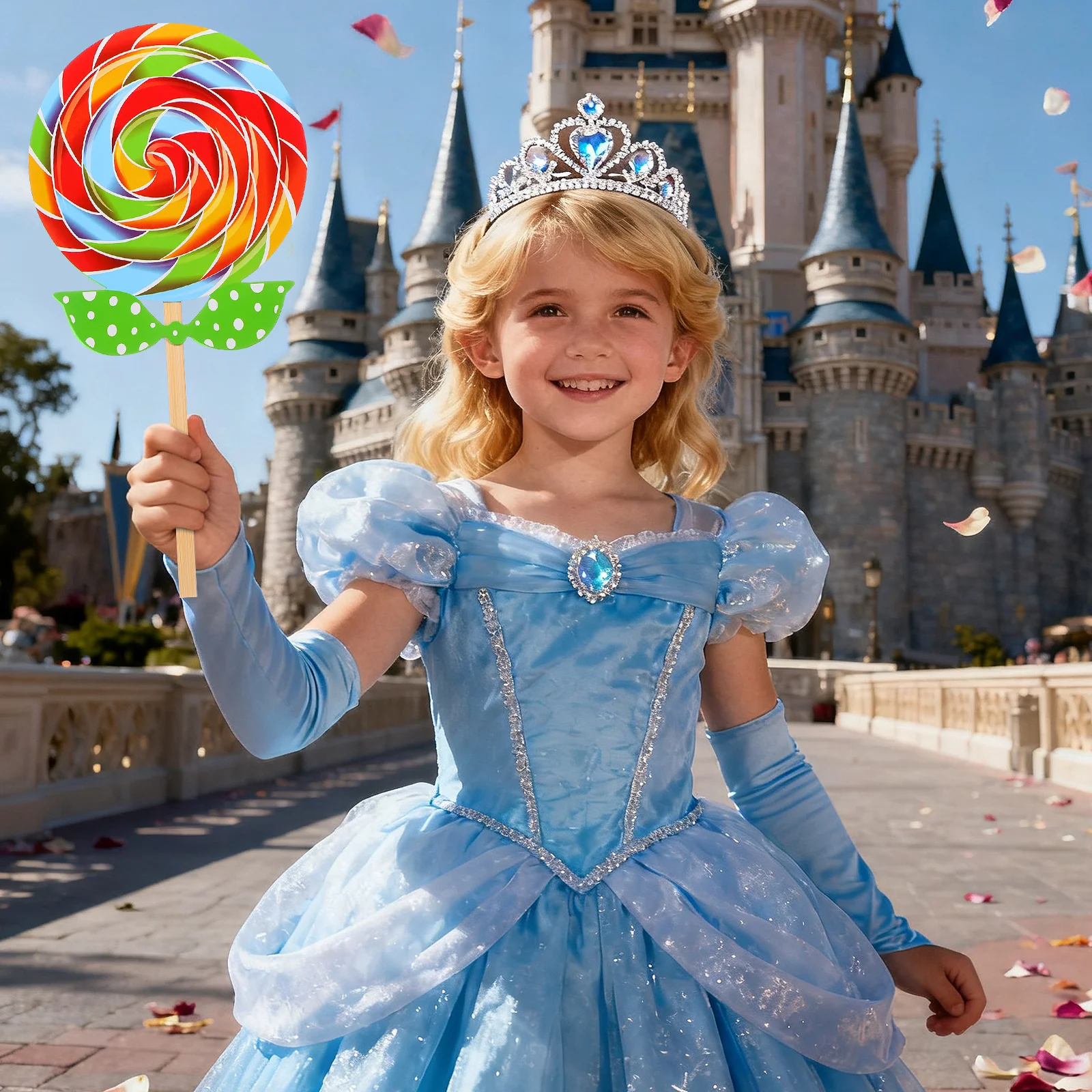 

3Pcs Lollipop Prop Realistic Simulation Bright Color Fake Candy Photo Props Birthday Party Wedding Scene Decoration