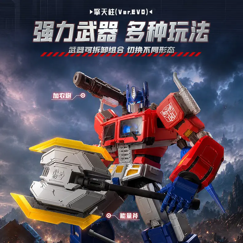 BLOKEES Transformers Legendary Edition Ver.EVO Optimus Prime Tarn Actionfigur, IDW Transformation, Sammlerstück, Modellspielzeug, Geschenk – Detail 26