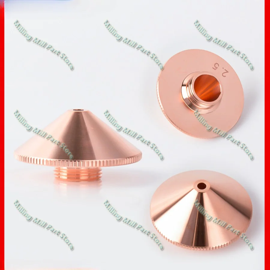 

Optical Fiber Laser Cutting Machine Copper single Layer Nozzle Outside D28MM M11 High 15MM 0.8 1 1.2 1.3 1.4 1.5 1.6 1.7-10