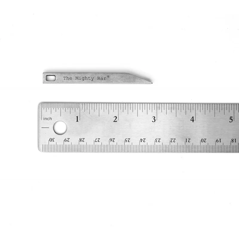 الثقيلة المفاتيح Prybar EDC قضيب رفع لكل يوم يحمل صغير الفولاذ المقاوم للصدأ مفتاح سلسلة Multitool Prybar للمفاتيح