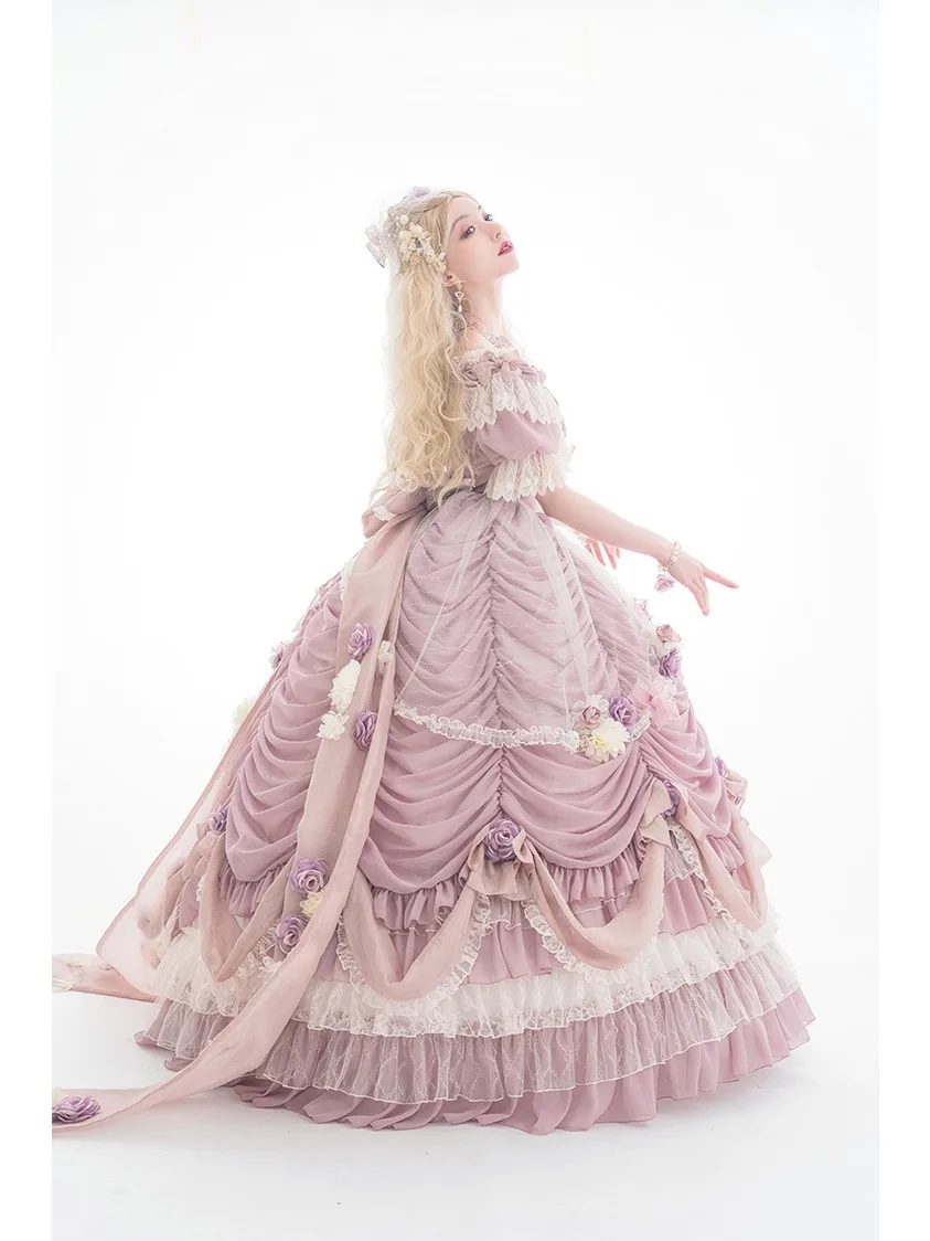 Henrietta Lolita◆ Your Majesty Rose ◆ Gorgeous Wedding Dress Tea Party by Henrietta-Pre-order