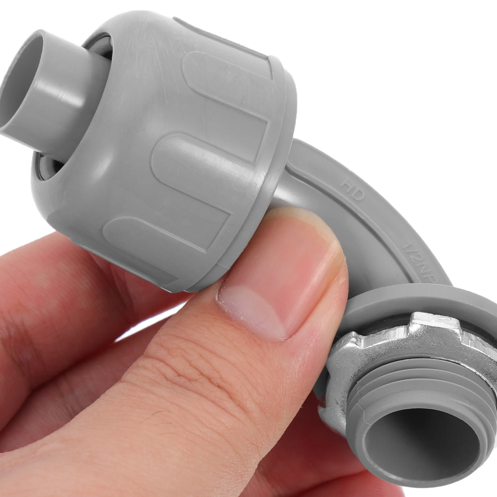 

5Pcs Waterproof 90 Degree Liquid Tight Connector Electrical Conduit Angle Fitting for Bathroom Kitchen Outdoor Electrical