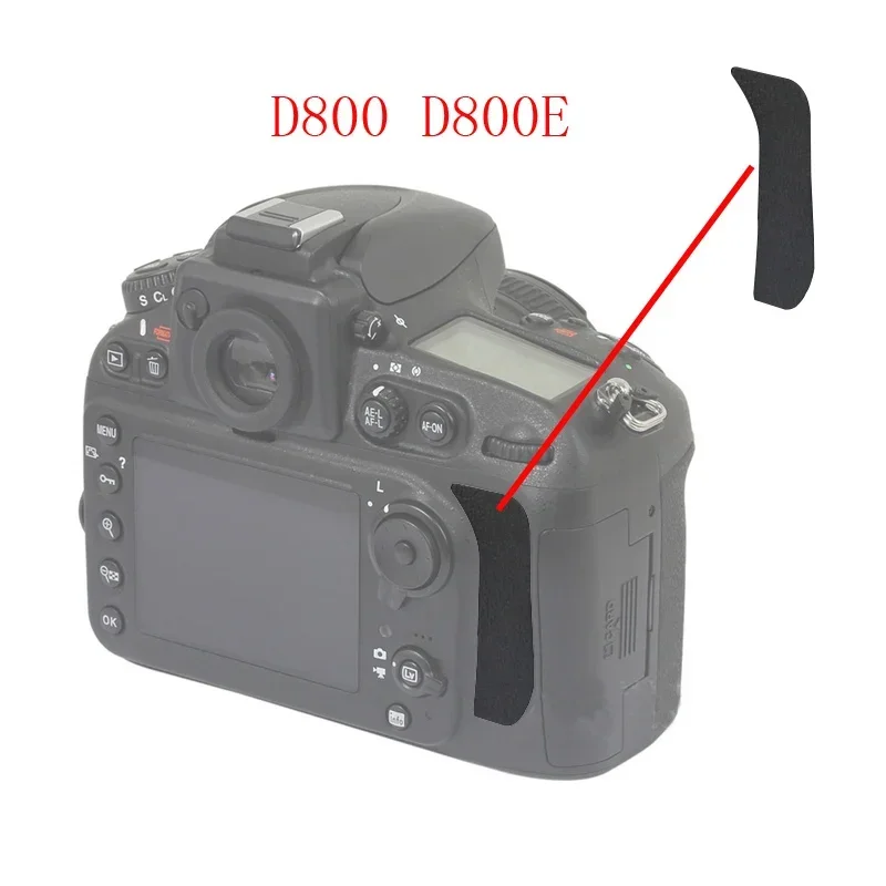 For Nikon D90 D700 D7000 D300S D800 D800E  D300 The Thumb Rubber Back cover Rubber DSLR Camera Replacement Unit Repair Part