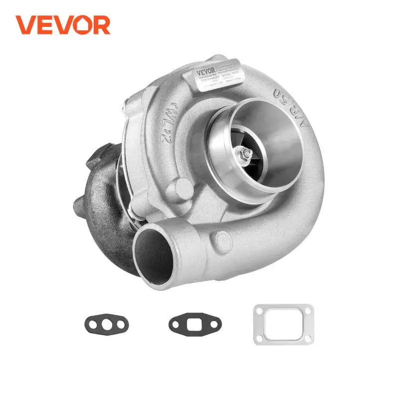 VEVOR Turbo Turbocharger with Gasket Kit for 1.5-4.0L Engine Displacement Heat Resistance Turbocharger with K418 Alloy Impeller