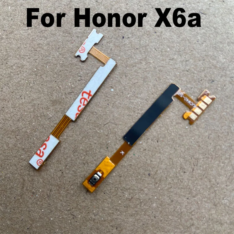 For Huawei Honor X6a Power Volume Buttons Flex Cable Power On Off  Volume Button Key Flex Cable Replacement