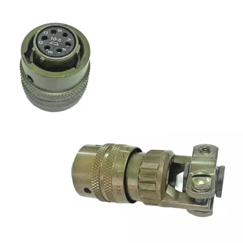 PT06E-10-6S/P(SR) PT02E-10-6P/S PT 26482 MIL PT06E 10-6S 10-6 PT02E 10-6P 6 Pin Core Aviation Plug Connector Waterproof