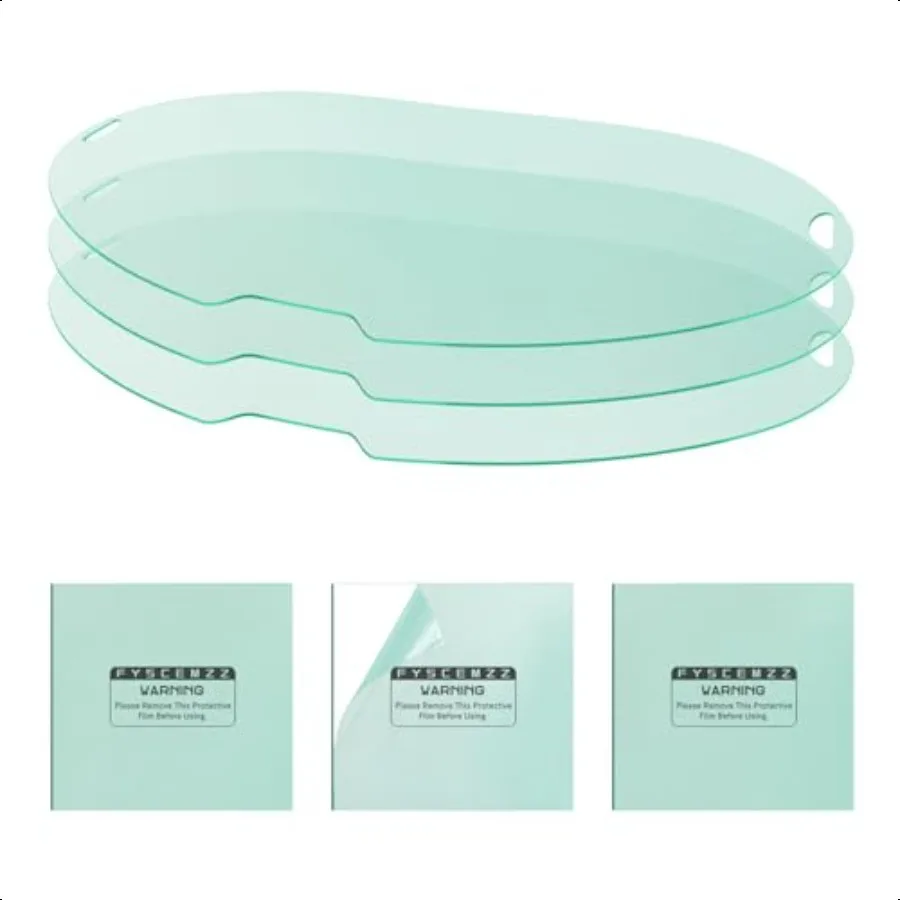 

6PCS LYGQ800D Welding Helmet Replacement Lenses Inside Outside Clear Cover Lens Kit