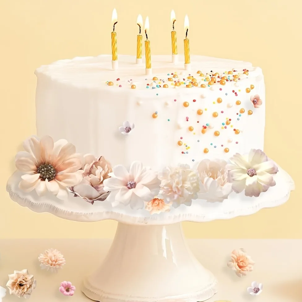 50 Stück künstliche Rosenköpfe aus Seide, künstliche Blumen für Heimdekoration, Garten, Hochzeit, Dekoration, Kranz, Girlanden, Geschenke, Zubehör – Detail 7
