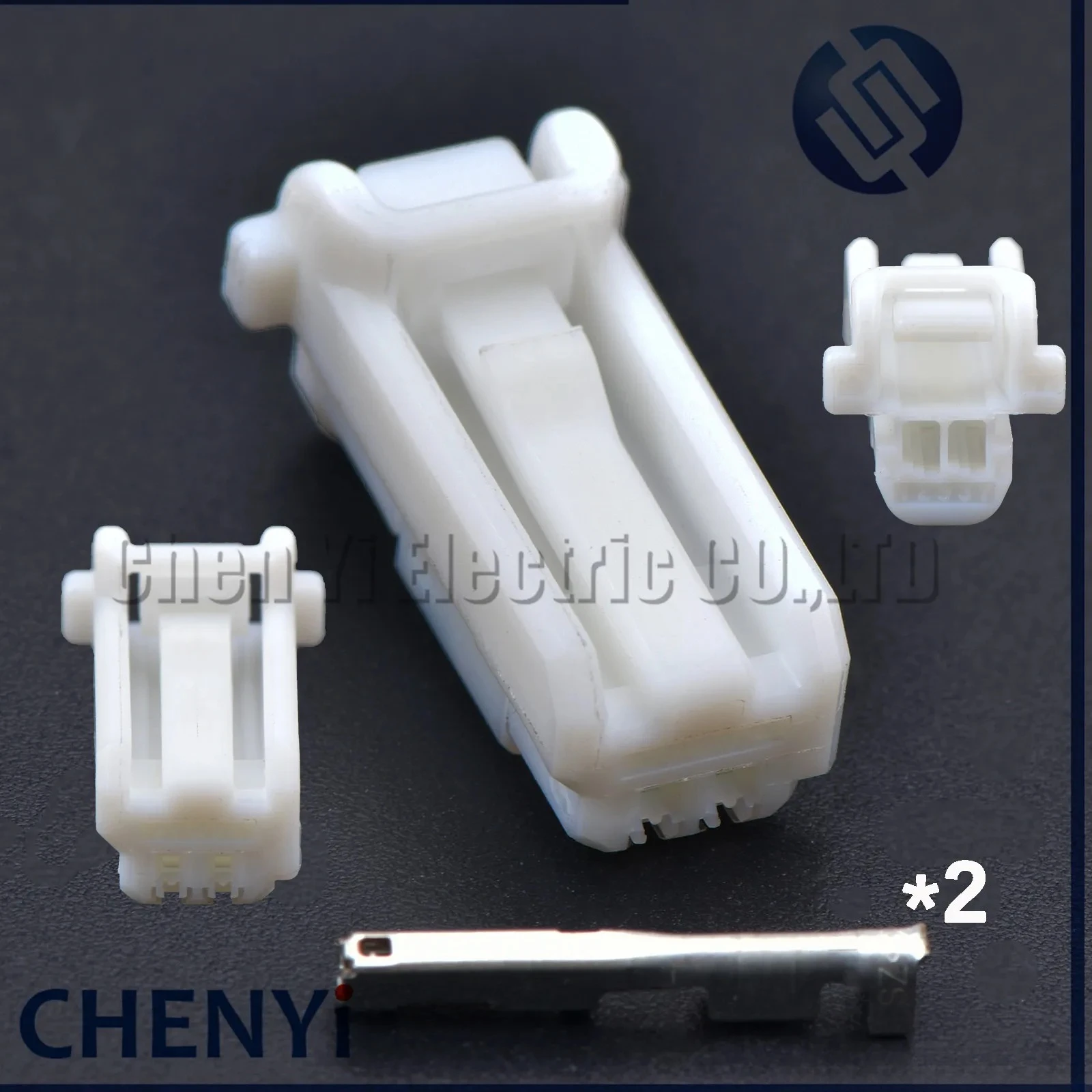 White 2 Pin Female Automotive wiring harness connector Car ambient light plug 6098-6662 with Pins For Toyota Lexus Honda