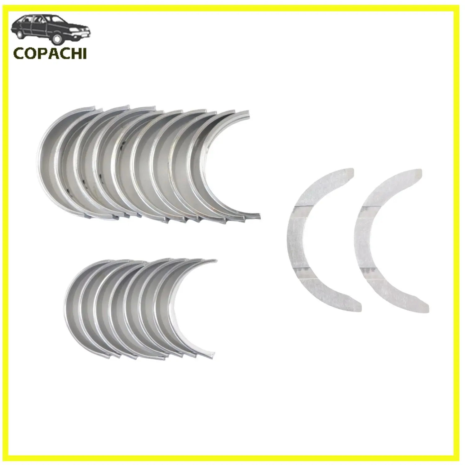 

1set G4FG Car Con Rod&Crankshaft Main Bearing 21020-2B100 23060-2B100 21030-2B000 for Hyundai Accent HB20 Kia Forte Cerato 1.6L