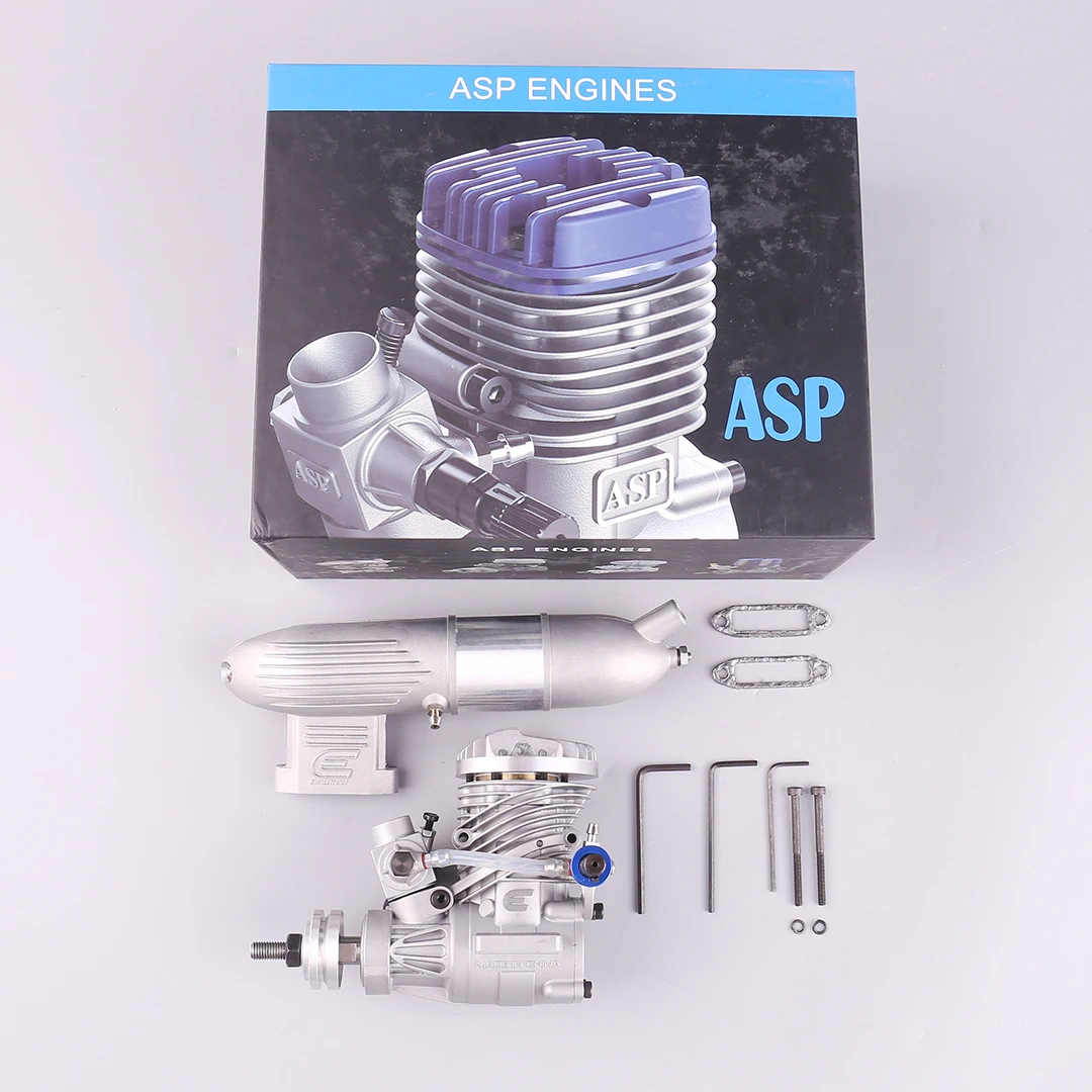 

ASP E52AII Methanol Engine 52 Stage Two Stroke Model Oil Powered Fixed Wing Remote Controlled Aircraft DIY