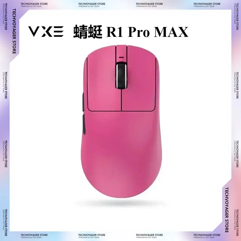 Vgn Vxe Dragonfly R1 Pro Max Color Gaming Mouse 4K Receiver Paw3395 Wireless Bluetooth Lightweight Pc Gamer Mouse for E-sports