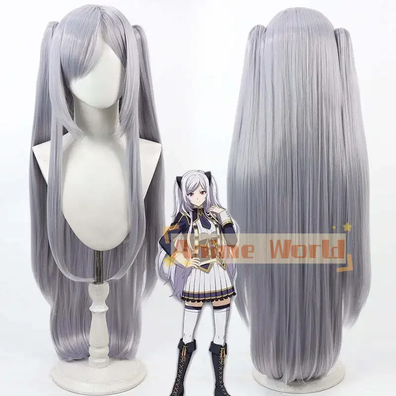 

Кэж нет Ицумиокуса ни Наритакуте! The Eminence in Shadow Alexia Midgar Косплей Парик Синтетические волосы Парики для Хэллоуина + Кепка для парика