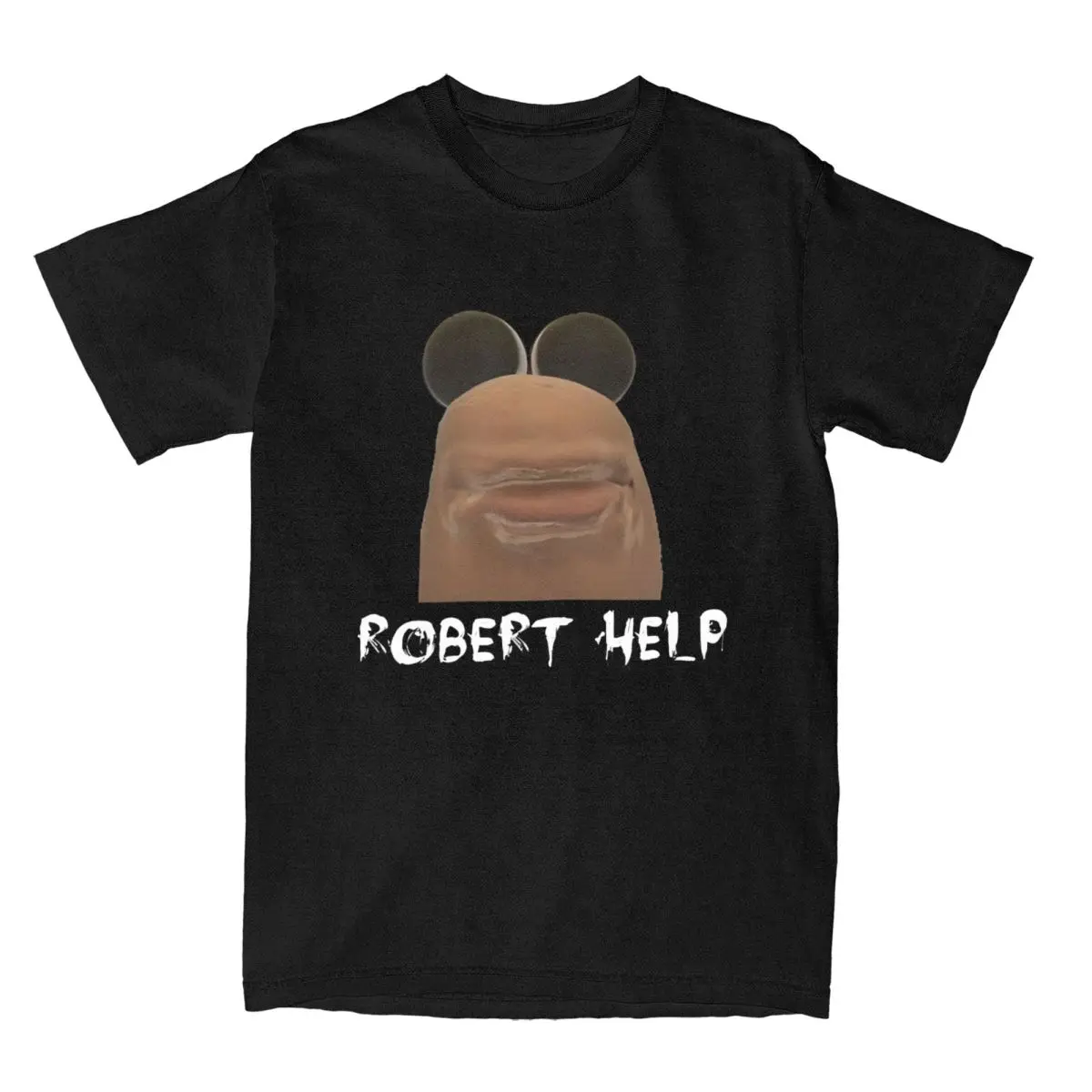 Men Women Marcus The Worm Robert Help T Shirts Cotton Clothing Vintage Short Sleeve Crewneck Tee Shirt Gift Idea T-Shirt