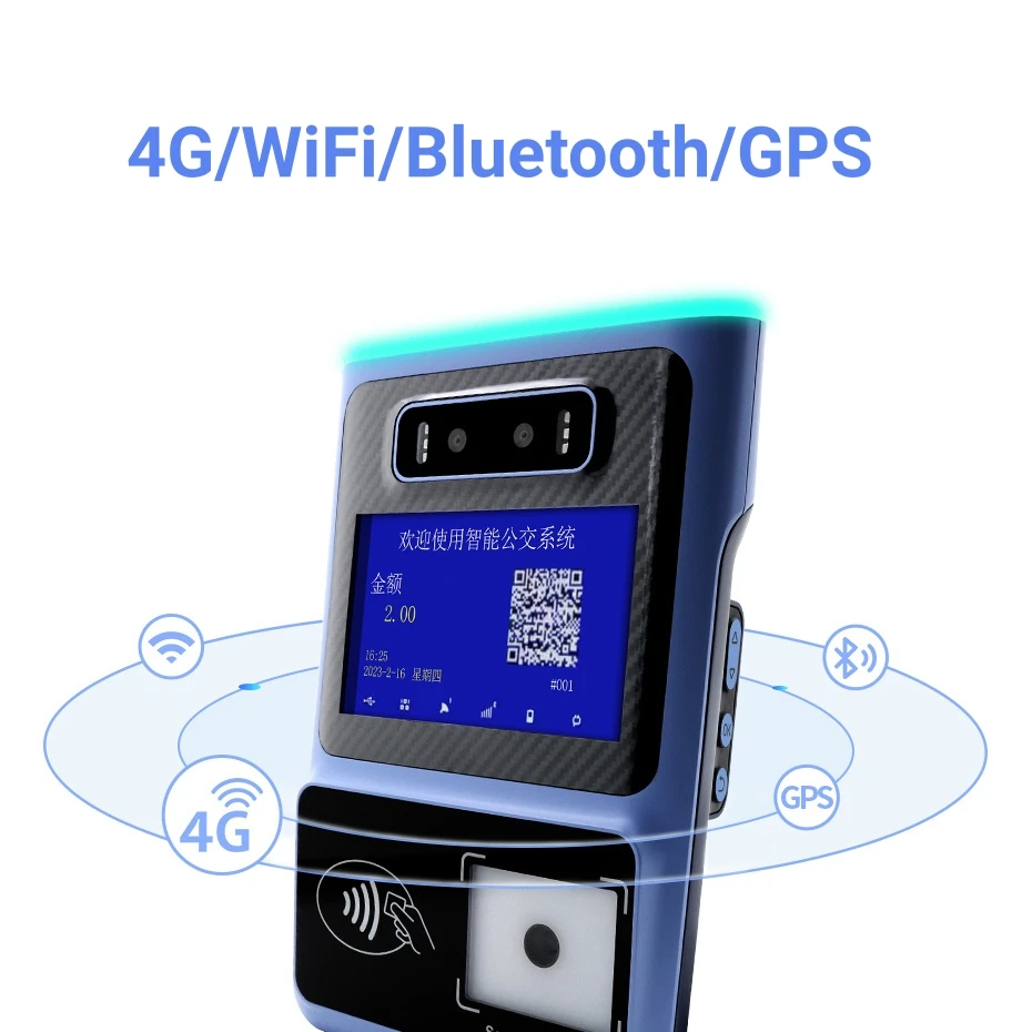 4G  Wifi Bus Onboard Validator For Public Transport Payment System