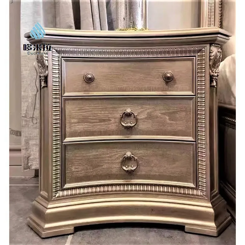 

Американская ретро-тумбочка из массива дерева, прикроватный шкафчик для хранения, тумба для спальни, для небольшой квартиры, приставной столик для гостиной, несколько высоких тумбочек