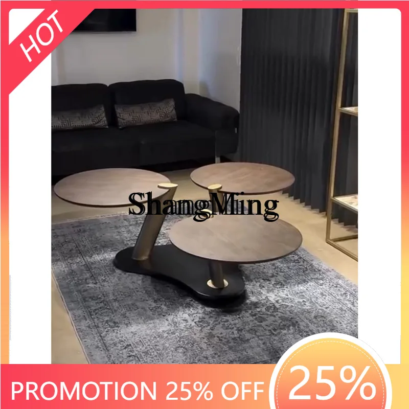 SM Chinese style antique simple large apartment living room can be changed and expanded to store coffee table