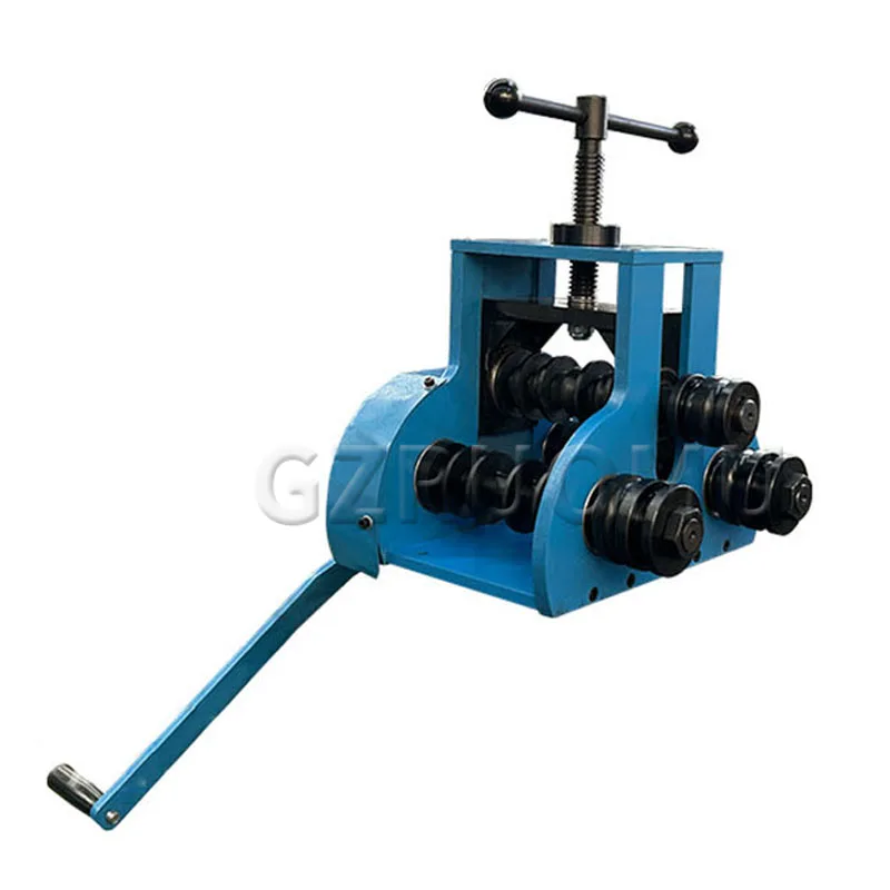 DH-SG Pipe Bender Manual Bench Steel Pipe Bending Kit With Multiple Dies Multi-function Compact Flat Rod Brake Bending Tool