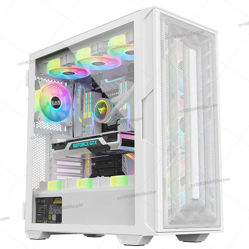 S303 Computer Case Desktop DIY Side Opening Game Water Cooled ATX Large Board Cooling Case