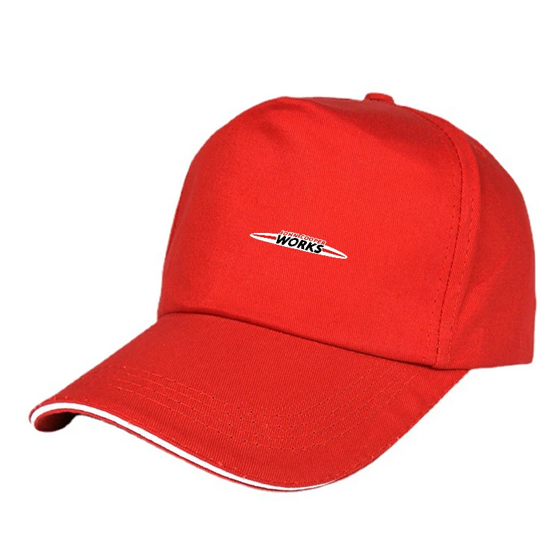 Car Baseball Cap Cotton Sunscreen Hat Accessories For MINI WORKS Cooper R56 F50 F55 F56 R50 R53 R55 R57 R58 R59 R60 One JCW