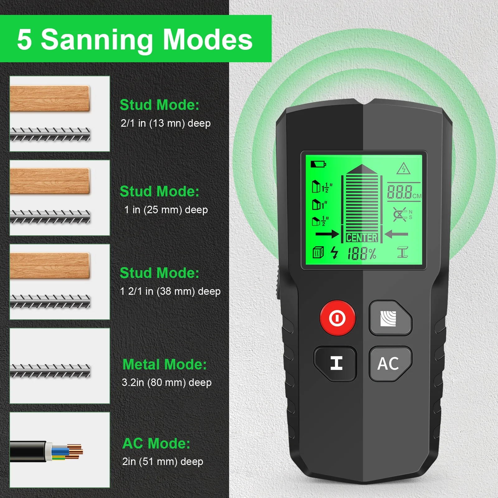 Thumbnail 3 - #18 Stud Sensors Comparison Guide