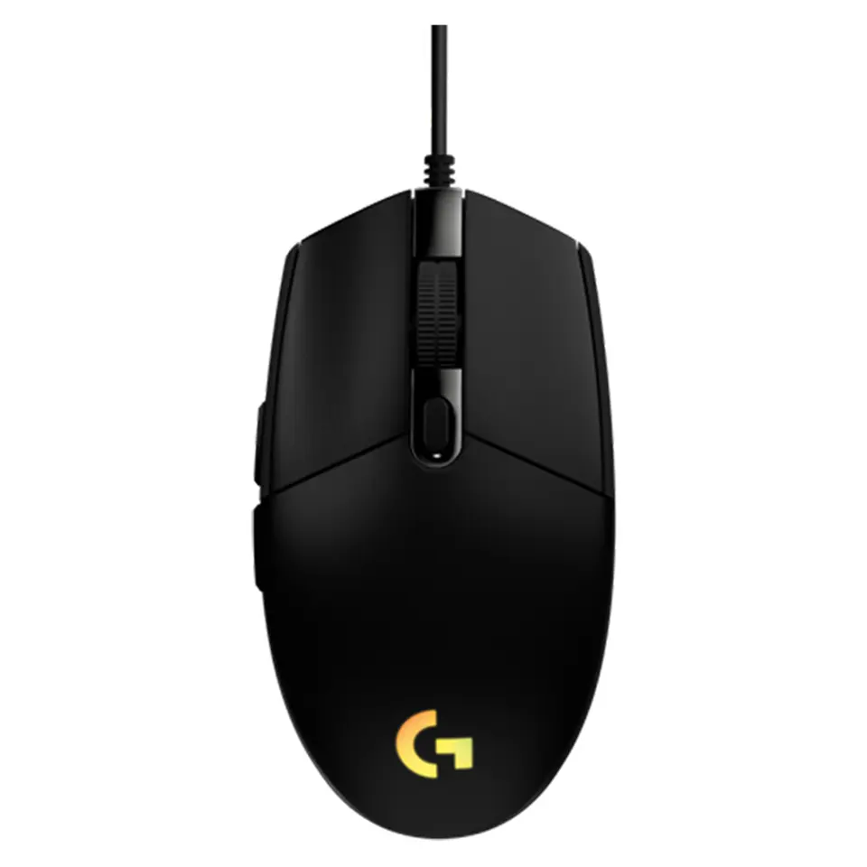 ماوس الألعاب Logitech G102 بإضاءة RGB، تصميم خفيف، 200-8000DPI، الجيل الثاني، ماوس مريح للحاسوب