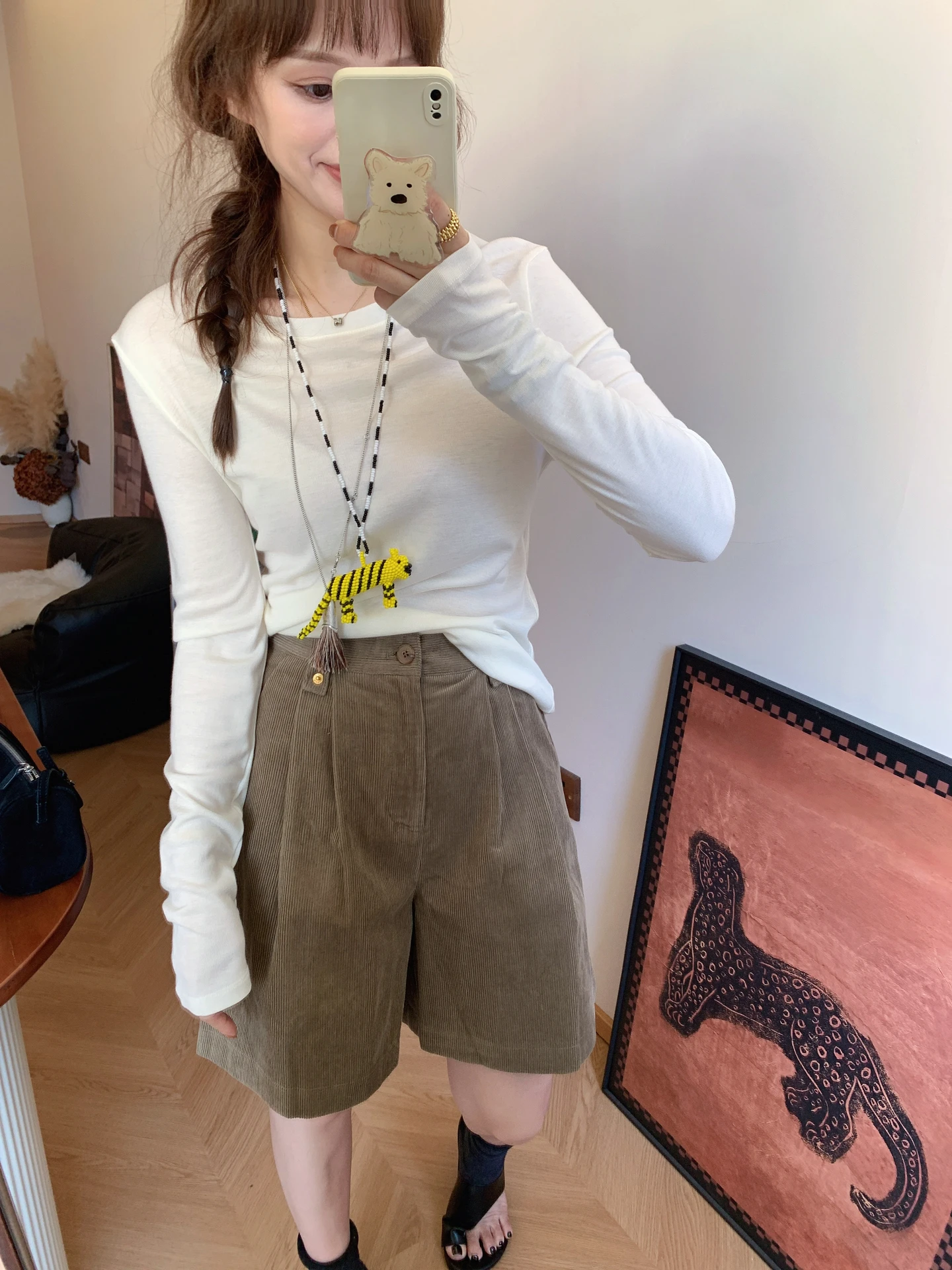 

Новинка ранней осени: Женская футболка с длинным рукавом, тонкая, с круглым вырезом, базовая, свободного кроя, для повседневной носки.