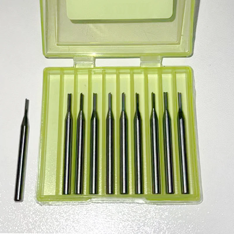 1pcs Two Flutes CNC Router Bits 3.175/4/6/8mm - Straight Slot Bit Wood Cutter CNC Solid Carbide Double Flute Bits