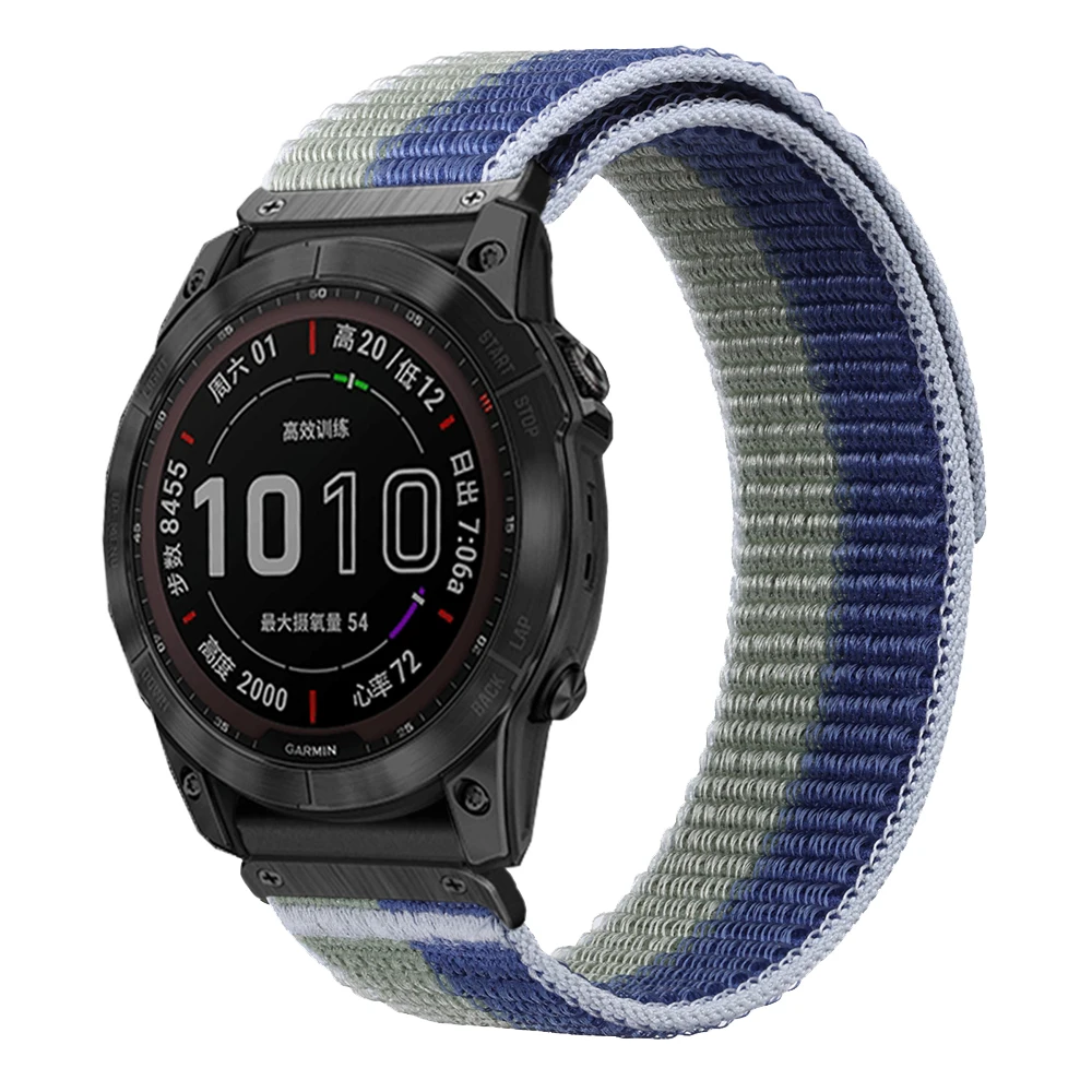 Correa de nailon para reloj Garmin Fenix, pulsera de 26mm para Garmin Fenix 6X Pro 7X 5X Puls 3 HR, Mk2i Tactix Bravo 7 Pro Enduro