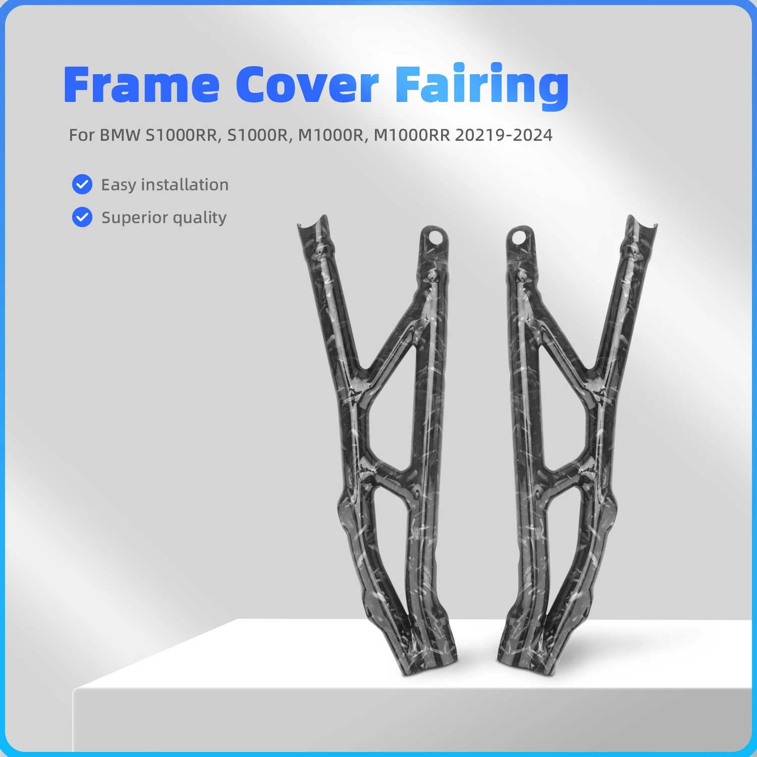 

Motorcycle Frame Covers Fairing Kits ABS Carbon Fiber For BMW S1000R M1000R S1000RR M1000RR 2019 2020 2021 2022 2023 2024