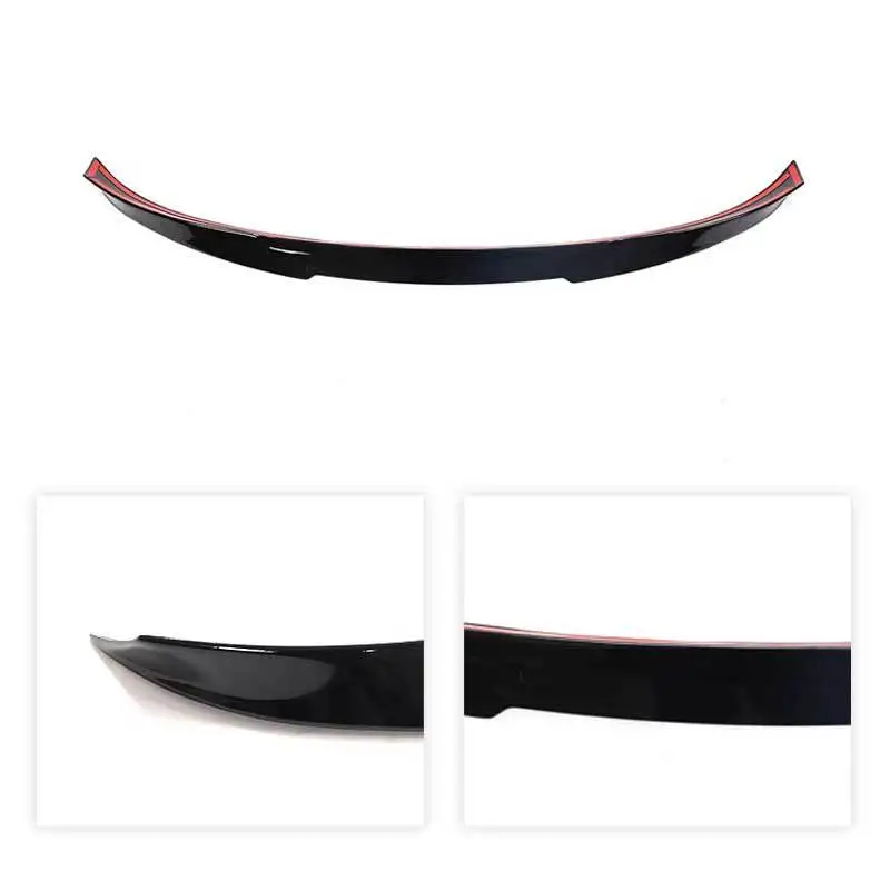 

Suitable for BMW 4 Series four-door to M4 P FRP bright black BMW body rear wing